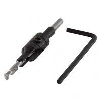 Wolfcraft Punta da trapano  per invito di viti con svasatore  D.3.2x12mm