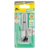 Wolfcraft Punta cilindrica con placchette in metallo duro per cerniere 90mm D.35mm 