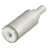 Wolfcraft sega a tazza diamantata e ceramica fori D.25mm