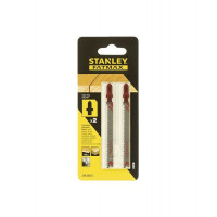 Stanley 2 lame 100x2.7mm per taglio fine su legno - hcs - attacco a t