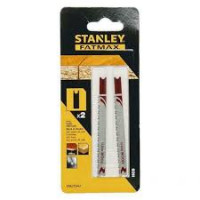 Stanley 2 lame 100x4.0-5.2 mm per tagli veloci su legno - hcs attacco a T 
