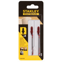 Stanley 2 lame 83x1.52  mm per tagli curvilinei su legno - hcs - attacco a t 