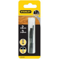 Stanley 2 Punte inserto pilota 2-3 mm.
