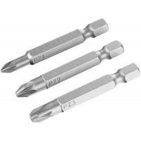 Inserti per avvitatori confezione da 3 pz  1-2-3 mm 48 mm 