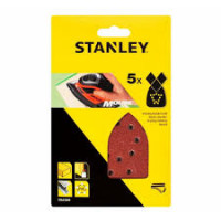  Fogli abrasivi, per mouse, con velcro, grana 180, 5 pezzi