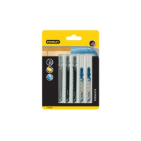 Stanley Lame per seghetto alternativo, legno/metallo, set 5 pezzi