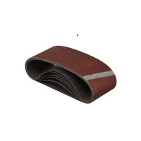 Nastro abrasivo Wolfcraft grana 80 533 mm x 75 mm confezione da 6 pz 
