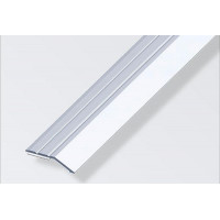 Profilo di compensazione 34x8 alluminio argentato - 2 metri Alfer 