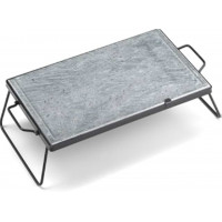 Pietra ollare con supporto 30x40 Ompagrill