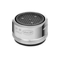 AEROFLUX IN OTTONE FILETTATO  D.22/24 MM