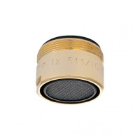 Aeratore vasca in ottone dorato di diametro M 28mm 