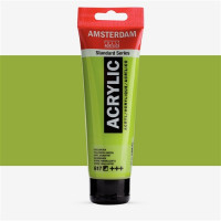 Colori Acrilici Talens Amsterdam Verde Giallastro  flacone da 120 ml 