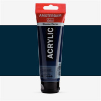 Amsterdam Acrylic 120 ml - Blu di Prussia Phthalo - Colore Intenso e Versatile per i Tuoi Progetti Artistici!