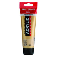 Amsterdam Acrylic 120 ml - Oro Chiaro - Colore Elegante e Versatile per i Tuoi Progetti Artistici!