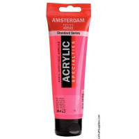 Amsterdam Acrylic 120 ml - Rosa Reflex - Colore Brillante e Versatile per i Tuoi Progetti Artistici!