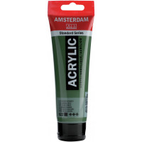 Acrilico Amsterdam - Verde Oliva - Tubo 120 ml