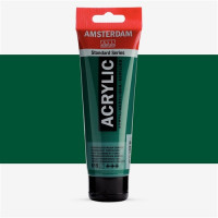 Acrilico Amsterdam - Verde Permanente - Tubo 120 ml