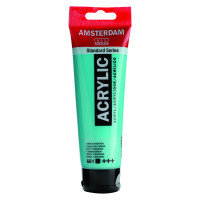 Amsterdam Acrylic 120 ml - Verde Turchese - Colore Brillante e Versatile per i Tuoi Progetti Artistici!