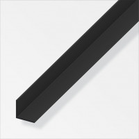 Alfer Angolare lati uguali 25x25x1,8 pvc nero 2 m