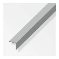 Alfer Angolare, lati uguali  Alluminio inox  10x10 mm 2.5 mt 