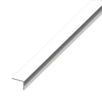 Alfer Angolare, lati disuguali  Alluminio anodizzato cromato 20x10 mm 2.5 mt 