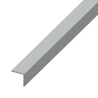  Alfer Angolare lati uguali 15x15 alluminio inox 2.5 m