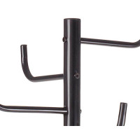 Appendiabiti Claude Nero in Acciaio  50x50x175cm Bizzotto 