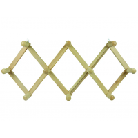 APPENDIABITI ESTENSIBILE LEGNO 10 POSTI