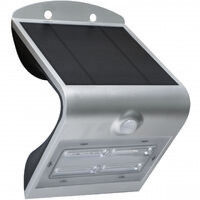 Applique Solar Led Arcadia silver 3.2W Century