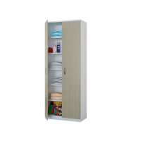 CTF Armadio Calipso 2 Ante Bianco-Olmo 72x36x186 Cm