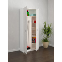 mobile portascope 2 ante 72x36x186 cm rovere ghiaccio 