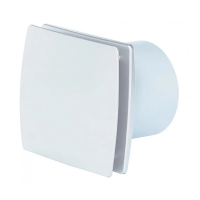 Aspiratore elettrico con timer con finitura bianco 140x130 bianco D.100 19w