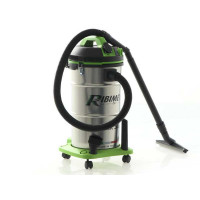 Aspirix 30 L con presa 1200 W in inox  - Aspira solidi e liquidi