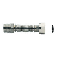 ATTACCHINO INOX ESTENSIBILE DA 110-210 MM  1/2"MF
