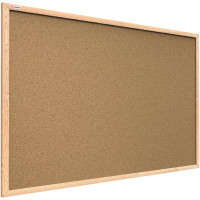 BACHECA IN SUGHERO CON CORNICE  100x120 CM