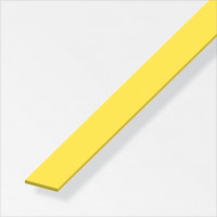 Alfer Barra piatta  7x2.5 Ottone massiccio  1mt 