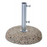 Base porta ombrellone in cemento kg  25 Biacchi Ettore