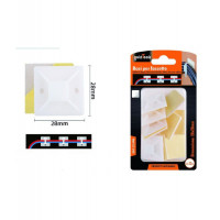 BASETTE CON FASCETTE FISSACAVI 12 PZ