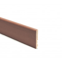 BATTISCOPA RIVESTITO NOCE CHIARO 60X10X2250  MM 