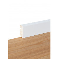 Battiscopa Laminato 70x13x2400 mm bianco 