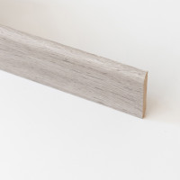 Battiscopa Laminato 70x13x2400 mm rovere grigio