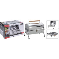 BBQ CILINDRICO TAVOLO INOX 41x29x37,5 cm,