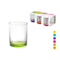 Bicchieri Set 6 Bicchiere Vanity Assortiti Cc 250 