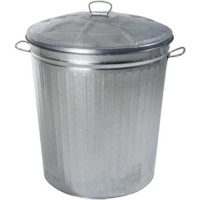 Bidone zinco lt 35 Biacchi Ettore