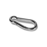 Moschettone Oreca Con Chiusura Dentata Zincato 60 mm 