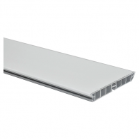 BLISTER ACCIAIO PER ZOCCOLINI BIANCO H14 CM 