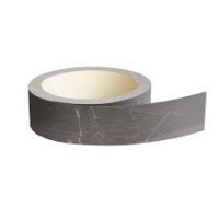 Bordo precollato marmo nero venato mm. 44x5000