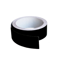 BORDO PRECOLLATO NERO FENIX MM. 44X5000