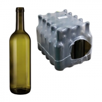  Bottiglie in Vetro Bordolesi 750ml Confezione 20 Pezzi