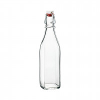 Bormioli - Bottiglia in Vetro Chiusura Ermetica Swing flacone da 500 ml